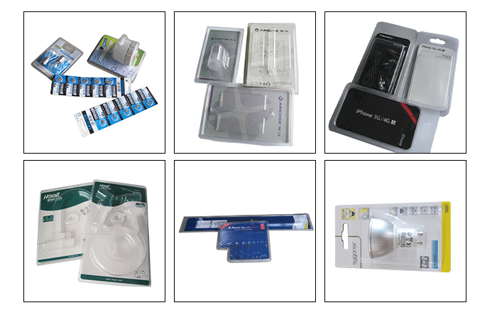 Battery Automatic Blister Packing Sealing Machine Production Sample