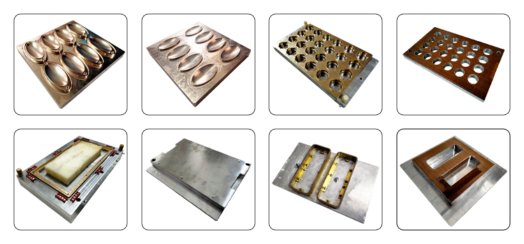 Single Head Push Plate High Frequency Plastic Welding Machine Mould