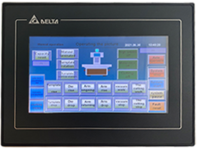 Medical Equipment Plastic Sealing Machine's PLC Touch Screen