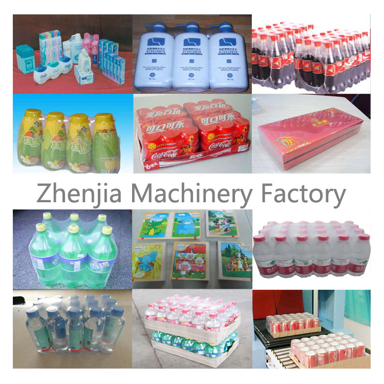 Shrink Wrap Packing Machine Production Sample