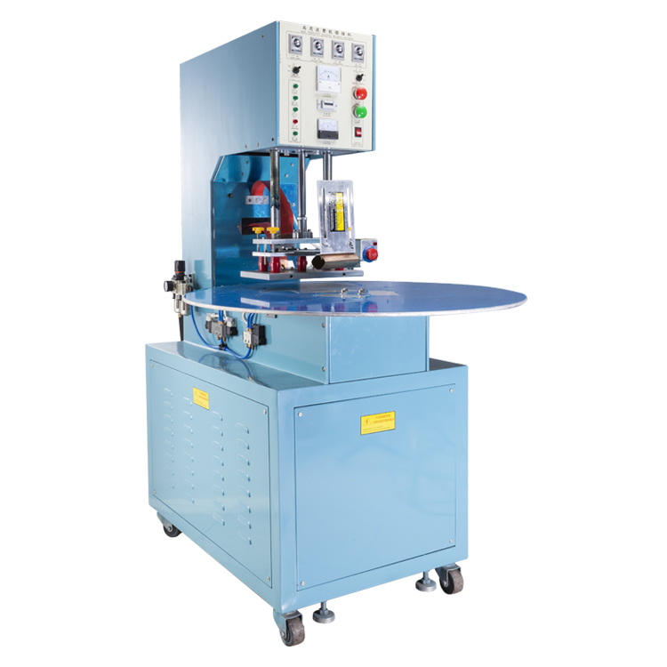 Three-station disc high-frequency welding machine