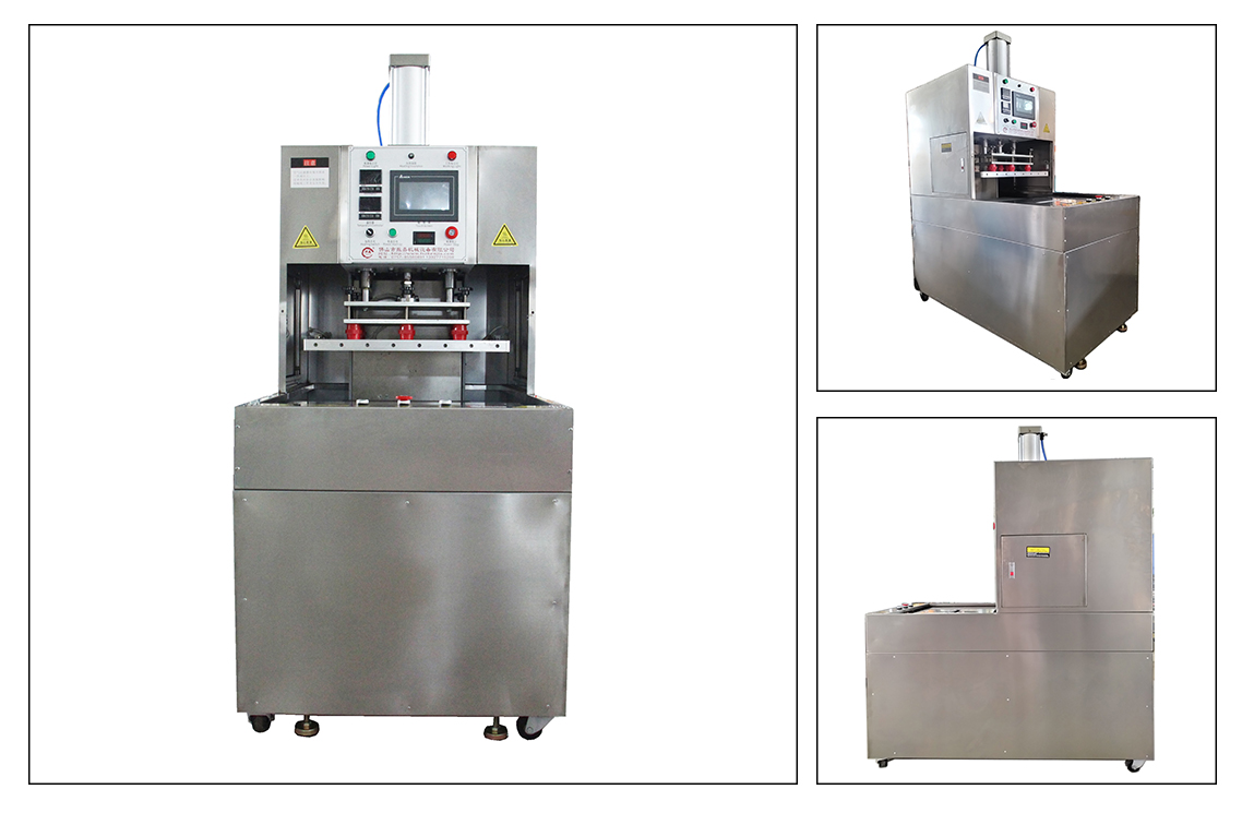 Automatic Booster Cylinder Tyvek Paper Medical Blister Sealing Machine