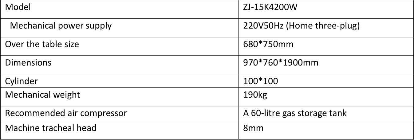 4200W Car Taillights Ultrasonic Plastic Welding Machine Parameter