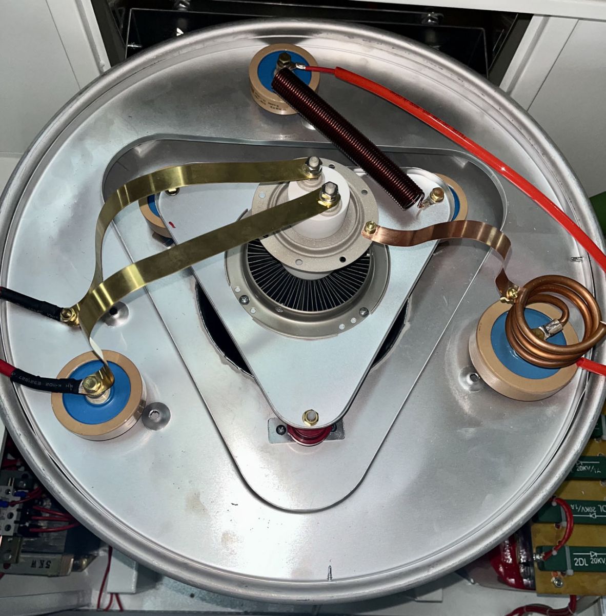 8KW TPU Logo Oil Pressure High Frequency Welding Machine Electronic Oscillator