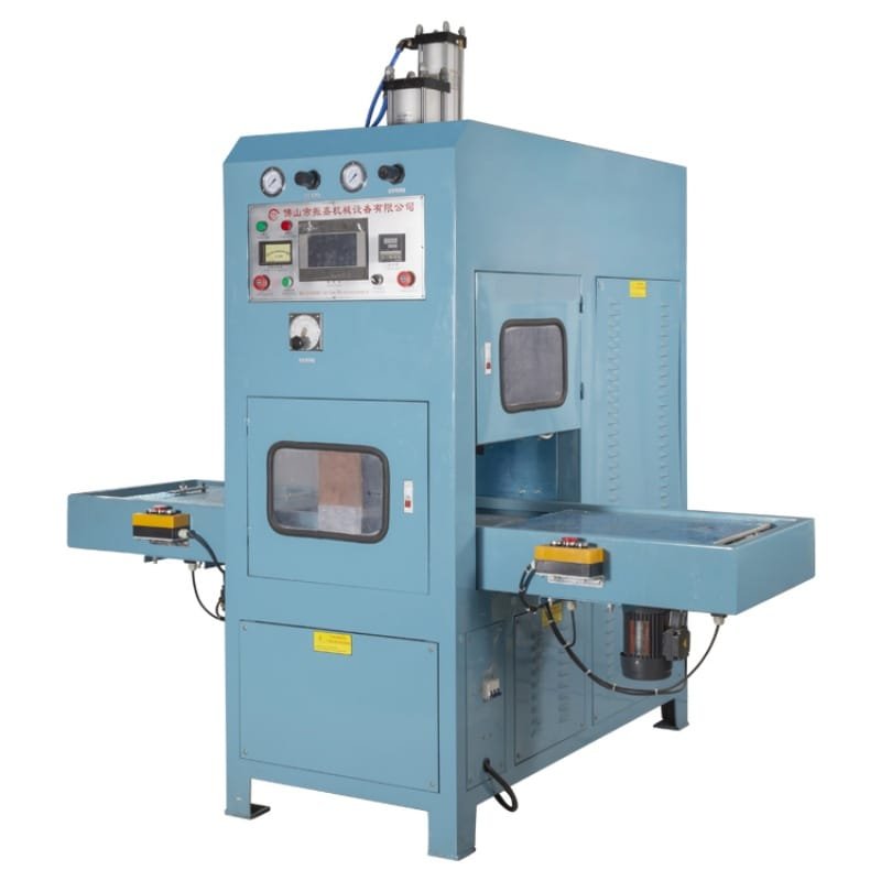 15KW automatic slide HF welding machine – side angle view