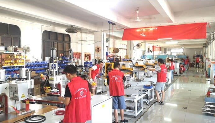 High frequency welder manufacturer factory interior – Zhenjia Machinery Foshan