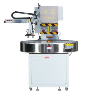 8KW Automatic Rotary Table High Frequency Welding Machine