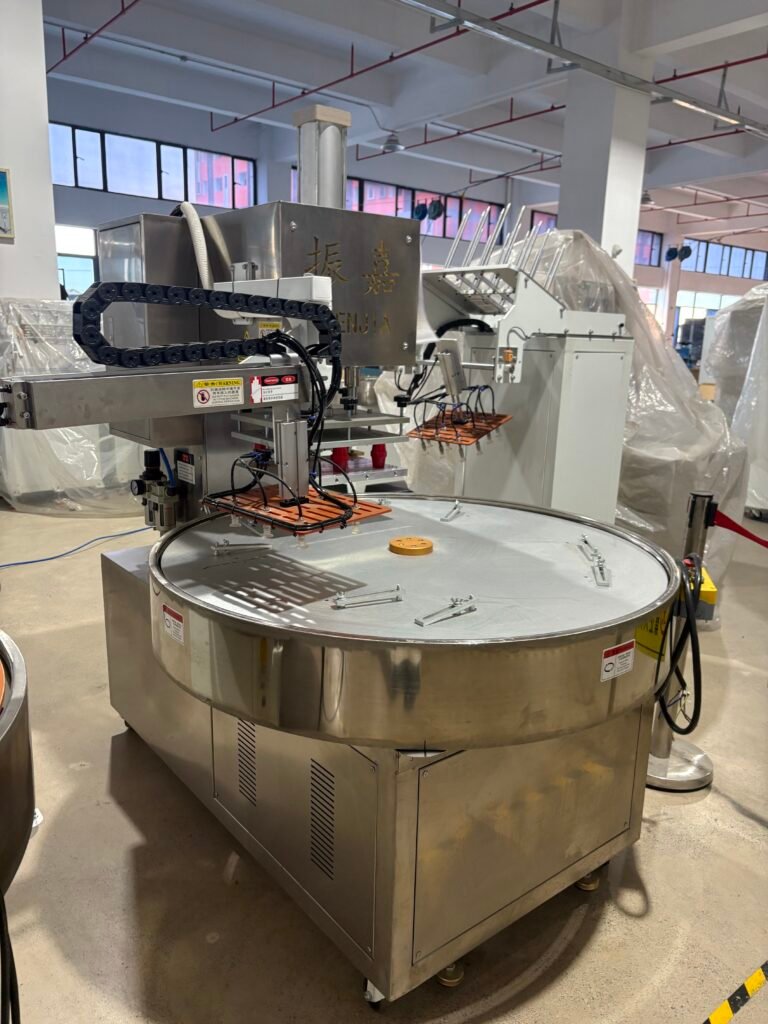 Stainless Steel Medical Blister Sealing Machine with Dual Robotic Arms and Power-Amplifying Cylinders