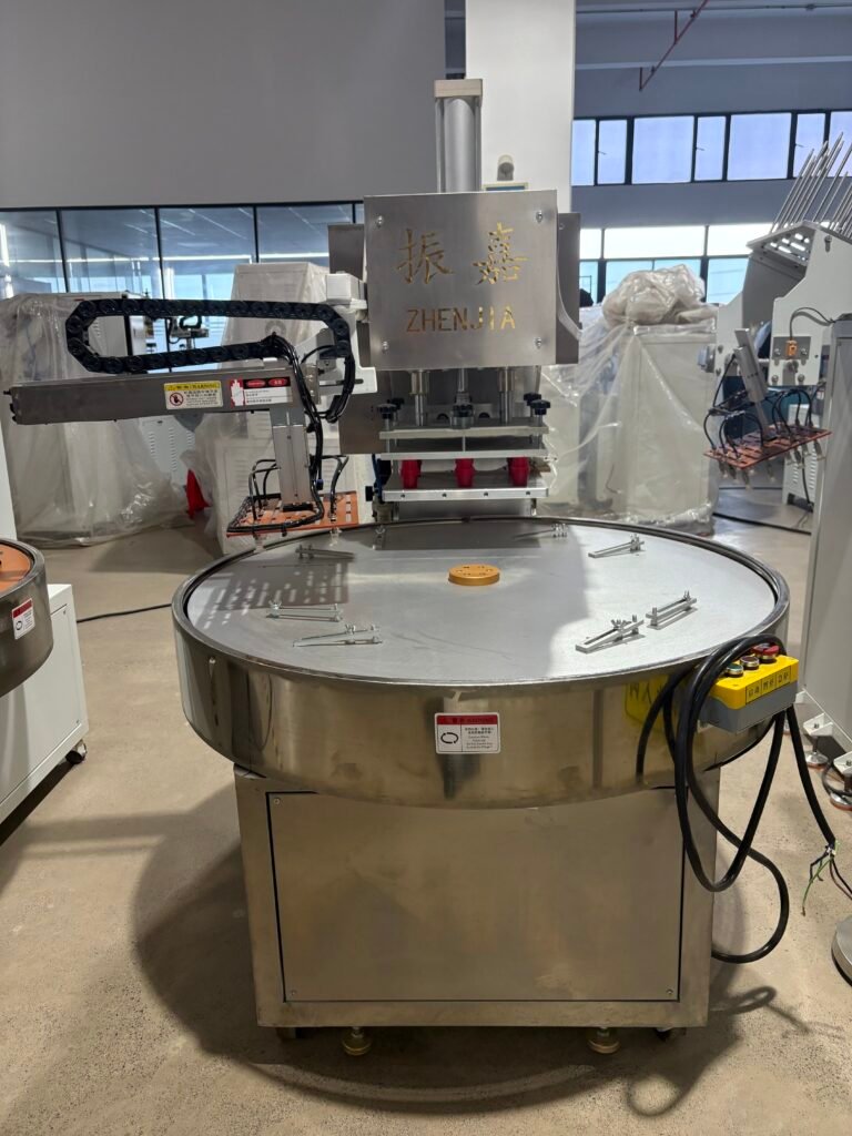 Stainless Steel Medical Blister Sealing Machine with Dual Robotic Arms and Power-Amplifying Cylinders (5)